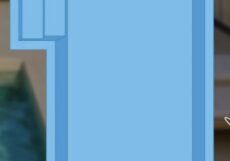 Piscina requinte 500 - 5,00m x 3,45m